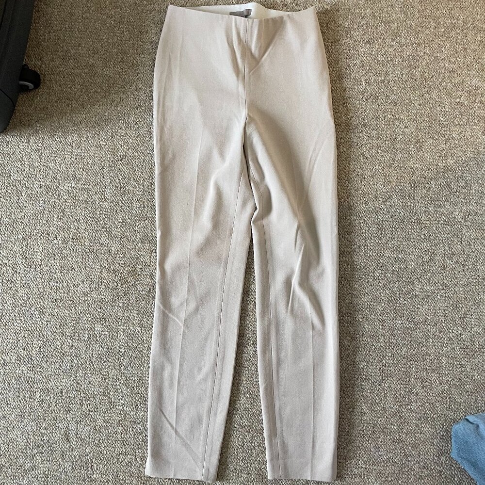Le Chateau Cream Tapered Pants